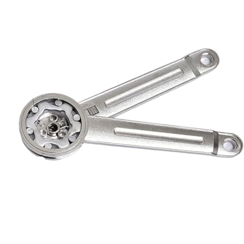 Fensterbänder 2pcs Lid Support Hinge In Satin Nickel Folding Stay With Soft Close, For Drawer Window von XUWEWI