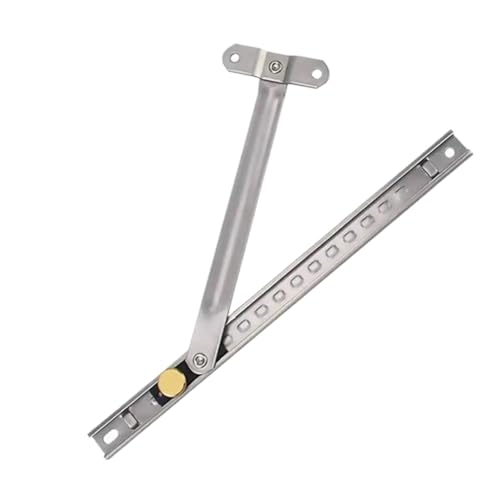 Fensterbänder Lock Window Restrictor Windproof Brace Stopper Sliding Cabinet Door Security Sash Locks For(8inch1) von XUWEWI