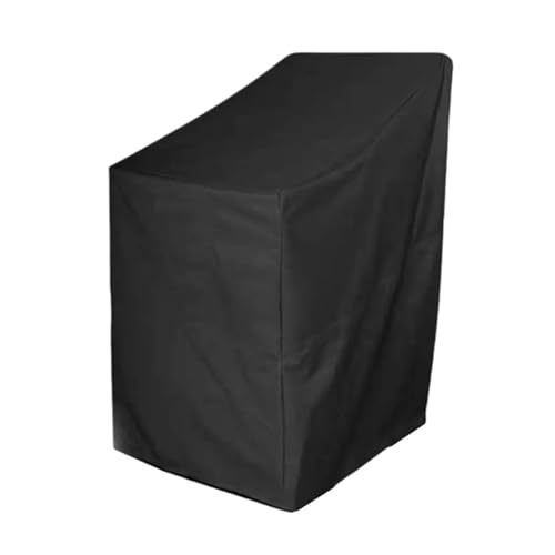 Gartenmöbel-Abdeckung 2 Stück Abdeckung for Garten- und Terrassenstühle, for Gartenmöbel, for Stühle mit hoher Rückenlehne, rechteckige, stapelbare Stuhlabdeckung Kordelzug(163cmx66cmx63cmx89cm) von XUWEWI