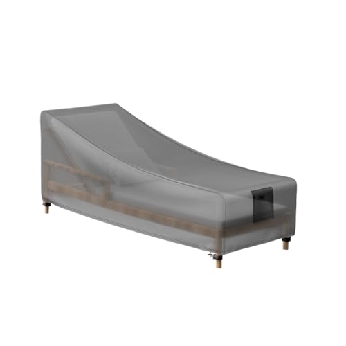 Gartenmöbel-Abdeckung 2 Stück Outdoor-Möbelbezüge, wasserdicht, Lounge-Stuhl-Sofabezug, strapazierfähig, for Terrassentisch, Stuhl(76"x32"x32") von XUWEWI