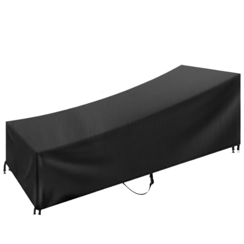 Gartenmöbel-Abdeckung 2 stücke Outdoor Garten Sonnenbank Abdeckung Sonnenliege Terrasse Lounge Stuhl Liege Schutzhülle Möbel Wasserdichte von XUWEWI