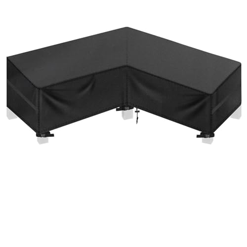Gartenmöbel-Abdeckung L-förmige Terrassen-Sofa-Liege-Abdeckung, wasserdichter Outdoor-Garten-Sofa-Möbel-Abdeckungsschutz von XUWEWI
