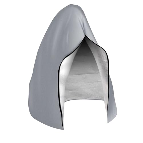 Gartenmöbel-Abdeckung Outdoor-Möbel-Abdeckung, Hängesessel-Abdeckung mit Reißverschluss, wasserdicht, wetterbeständig, Outdoor-Gartenschaukel, Sitzmöbelschutz(Gray) von XUWEWI