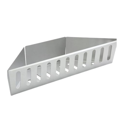 Kohlekorb Holzkohle Korb Halter Aluminisierte Holzkohle Box Korb for Grillen Grill Silber Holzkohle Halter Tablett Grillen Zubehör Holzkohle Körbe von XUWEWI