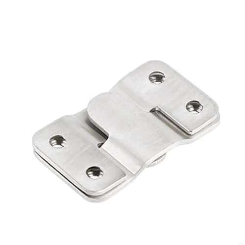 Unterputz-Halterung 20 stücke Flush Mount Bild Aufhänger Klammern Möbel Anschlüsse(Silver,L) von XUWEWI