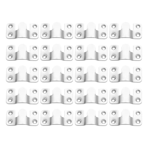 Unterputz-Halterung 20 stücke Flush Mount Galerie Malerei Z Clip Foto Rahmen Haken Bild Aufhänger Wand Dekor Display Halterung von XUWEWI
