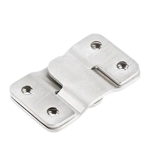 Unterputz-Halterung 30 stücke Möbel Verriegelung Halterung Mit Schrauben Flush Mount Wand Bild Rahmen Aufhänger Display Haken(Silver S) von XUWEWI