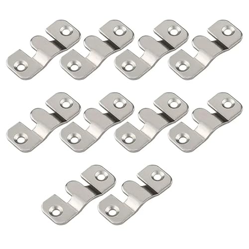 Unterputz-Halterung 40 Stück Metallschnallenverbinder for Aufhängen von Bilderrahmen, Hardware-Zubehör, for Bildern an der Wand, Bilder von XUWEWI