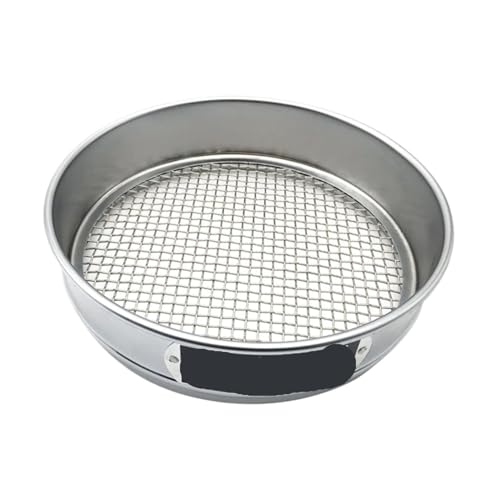 XUWEWI Bodensieb Garden Home Edelstahl Meaty Garden Compost Soil Stone Sieb Mesh Soil Sieb(4 mesh 5mm) von XUWEWI