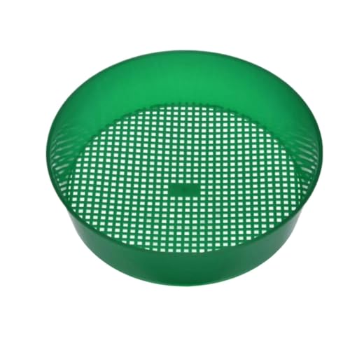 XUWEWI Bodensieb Gartensieb Kunststoff Gartensieb Gartensämling Werkzeug for Garten Sand Boden Kompost Stein(Green) von XUWEWI