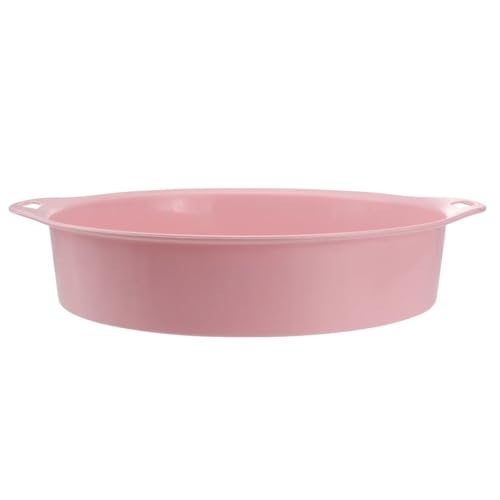 XUWEWI Bodensieb Sieb Boden Garten Sieb Rätsel Sand Mesh Pfanne Sieb Sieb Gartenspielzeug Kompost Siebe Sieb Werkzeug Kunststoff Klassifikator(Pink) von XUWEWI