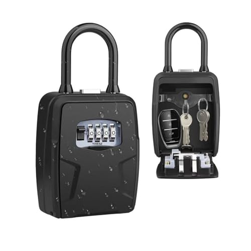 XUWEWI Schlüsselbox 2 stücke Rad Passwort Key Lock-Box Wand Montieren 4 Digit Passwörter Schlüssel Lagerung Hängen Hause Büro Starke Sicher von XUWEWI