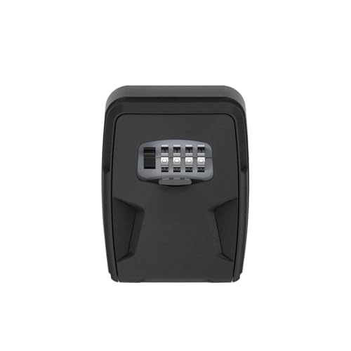 XUWEWI Schlüsselbox Rad Passwort Key Lock Box Wand Montieren 4 Digit Passwörter Schlüssel Lagerung Hängen Home Office Starke Sicher(Color 1) von XUWEWI