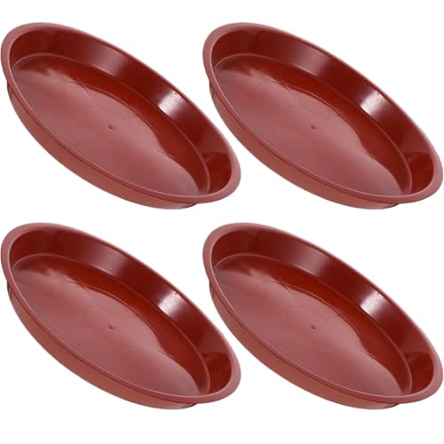 XUWEWI Untersetzer Für Pflanzen 4 PCS Kunststoff-Blumentopf-Tablett, Blumentopf-Untersetzer, Blumentopf-Chassis-Tablett for Fleshiness Planter Garden XUWEWI Untersetzer Für Pflanzen 4 PCS Kunststoff-Blumentopf-Tablett, Blumentopf-Untersetzer, Blumentopf-Chassis-Tablett for Fleshiness Planter Garden von XUWEWI
