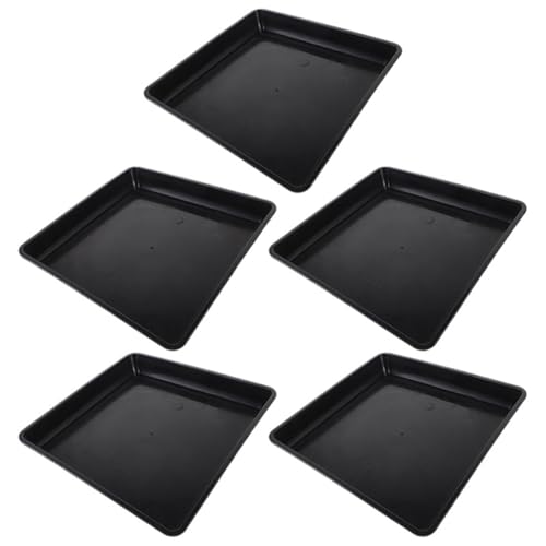 XUWEWI Untersetzer Für Pflanzen 5 Stück Blumentopf Pflanzen Tablett Bewässerung Palette Pflanzer Quadrat Garten Ornament Behälter Bodenschale Topf XUWEWI Untersetzer Für Pflanzen 5 Stück Blumentopf Pflanzen Tablett Bewässerung Palette Pflanzer Quadrat Garten Ornament Behälter Bodenschale Topf von XUWEWI