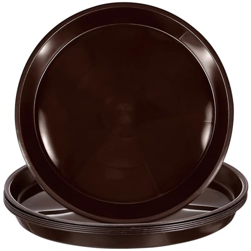 XUWEWI Untersetzer Für Pflanzen 5 Stück Blumentopf-Tablett, großes Tablett, Kunststoff-Topfpflanzen-Tablett, for den Innenbereich, rundes for Außenbereich XUWEWI Untersetzer Für Pflanzen 5 Stück Blumentopf-Tablett, großes Tablett, Kunststoff-Topfpflanzen-Tablett, for den Innenbereich, rundes for Außenbereich von XUWEWI