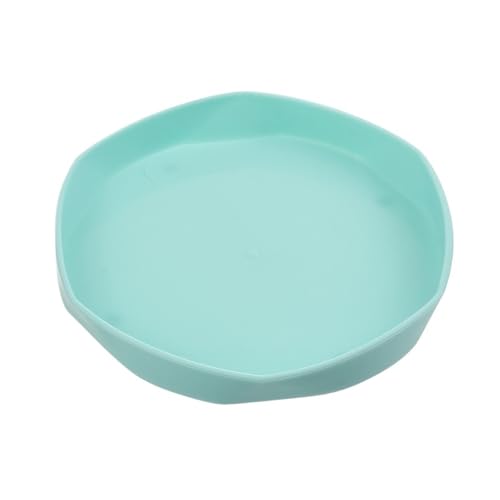 XUWEWI Untersetzer Für Pflanzen 5 Stück Blumentopf-Tablett aus Kunststoff for Pflanzen, Untersetzer, Kunststoff-Tablett, Untertassen for drinnen und draußen(Green,14.5cm) von XUWEWI