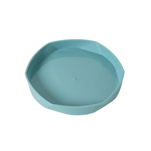 XUWEWI Untersetzer Für Pflanzen 5 Stück Blumentopf-Untersetzer, Topf-Tablett, Kunststoff-Pflanzen-Untertassen, multifunktionales Gartenzubehör(Blue) von XUWEWI