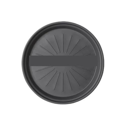XUWEWI Untersetzer Für Pflanzen 5 Stück Pflanzen-Untersetzer-Tabletts aus Kunststoff, rund, for Sukkulenten, for drinnen und draußen, Blumentopf-Untersetzer(Black) von XUWEWI
