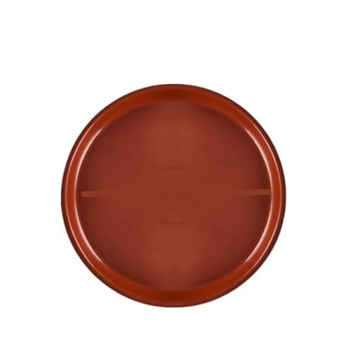 XUWEWI Untersetzer Für Pflanzen 5 Stücke Kunststoff Blumentopf Tablett Basis Anlage Untertasse Runde Tropf Pflanze Tabletts Topf Indoor Outdoor Hausgartenbedarf(Red,11.2cm) von XUWEWI