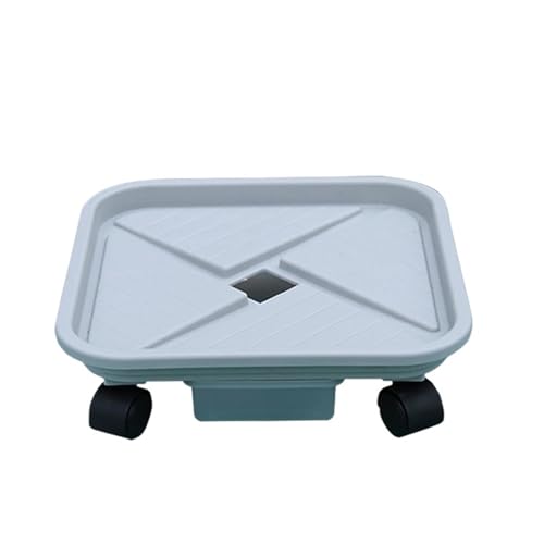 XUWEWI Untersetzer Für Pflanzen Blumentopf-Tablett mit dem mobilen Universal-Radrollen-Blumentopf-Tablett for Zuhause, Wohnzimmer, Innenhöfe(32.7cm) von XUWEWI