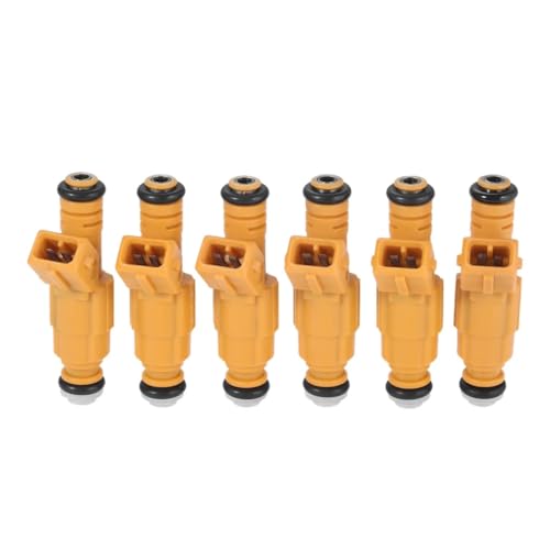 6 Pcs 4 Loch Kraftstoff Injektoren Für Jeep Für Cherokee Für Grand Cherokee 1987-1998 Für Wrangler Für Comanche 4.0L 0280155710 Zerstäuber von XUWSXA