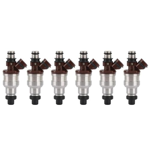 6Pcs Kraftstoff Injektoren Düse 23250-65020 Für Toyota Für Pickup 3.0L 1989-1995 Für 4Runner 1989-1995 T100 1993-1994 Zerstäuber von XUWSXA