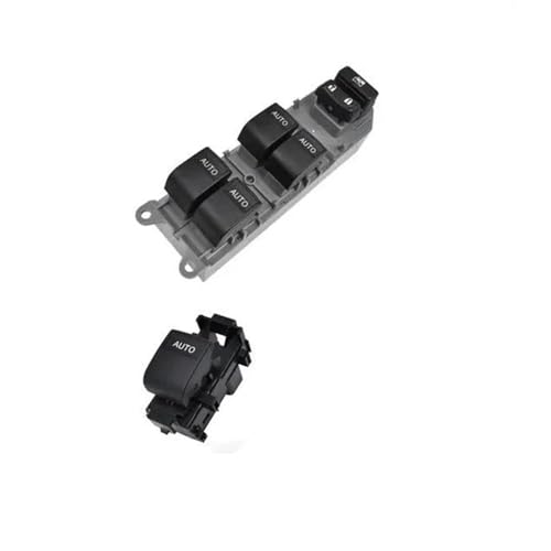 Power Fenster Schalter Glas Heber Controler Für Toyota RAV4 Für Corolla Für Yaris 2005 2006 2007 2008 2009 2010-2015(Ice blue) von XUWSXA