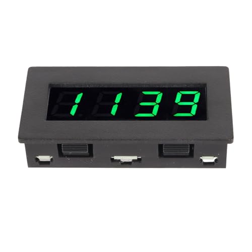 XUXHOU 0,56 in 5 Bis Drehzahl 4 Digitale LED Digitale Visualisierungsmesseranwendung für Motordrehzahltests (GREEN) von XUXHOU