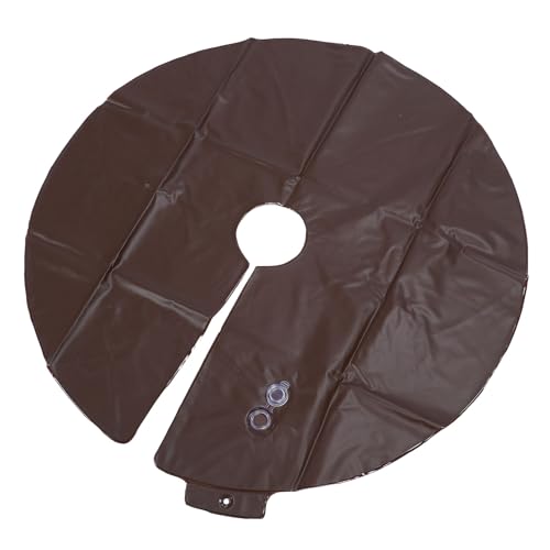 XUXHOU Baumwässerungsring Öko -freundlicher PVC Tropfbewässerung 10 Gallonen Wasserbeutel für Gartenpflanzen (Kaffeefarbe) von XUXHOU