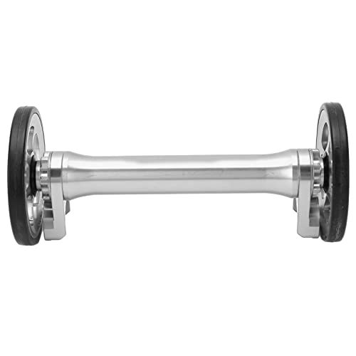 XUXHOU Bike Wheel-Verlängerungsstange 80 Mm Einstellbare Aluminium-Extender-Stange Zum Klappzyklus mit Antioxidationsbeschichtung Leichtes Gewicht 128G (Silver) von XUXHOU