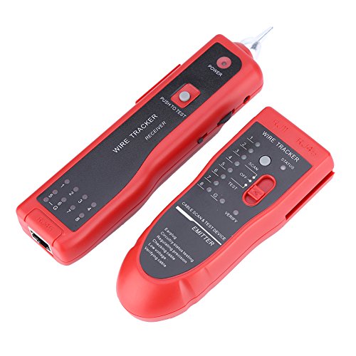 XUXHOU Draht -Tracer -Kabel Tester Line Finder Kit für UTP STP RJ45 RJ11 für IT Profis von XUXHOU