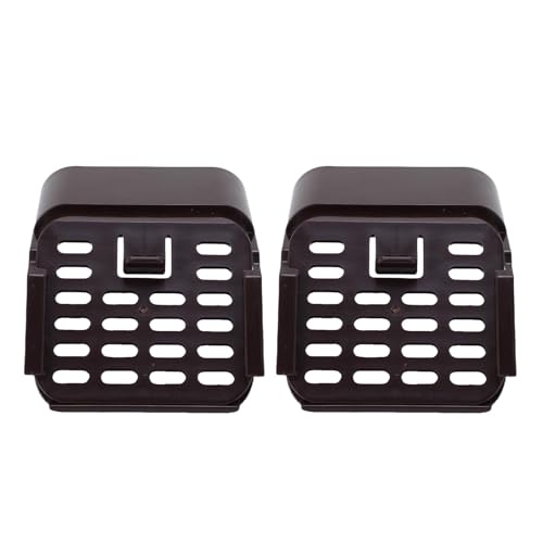 XUXHOU Drainage System Downspout Outlet Filter Guard, Präzise Größe für 3x4 Zoll EIN Stil -Downouts, Robustes Kunststoffmaterial für den Langfristigen Gebrauch, Einfache Installation (Brown) von XUXHOU