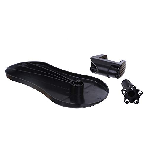 XUXHOU Einstellbare Rotierende Computer -Ruhe -Ruhe Unterstützung für das Haus zu Hause Almohadilla Ergonomischer Desktop Arm für Bequeme Arbeiten Silikon Abs (BLACK) von XUXHOU