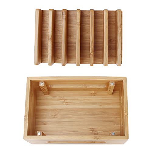XUXHOU Einzigartige Bambusholz-Tablette Aufbewahrungsbox Praktischer Telefonorganisator für Home Office Schlafzimmer Im High-End-Design XUXHOU Einzigartige Bambusholz-Tablette Aufbewahrungsbox Praktischer Telefonorganisator für Home Office Schlafzimmer Im High-End-Design von XUXHOU