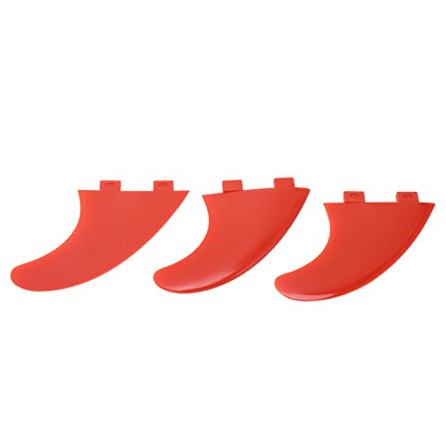 XUXHOU Ende der Feinen Surf -PVC in Glas Im Faserantrieb von Flossen für die Longboard -Paddelbrett Rote Farbe von XUXHOU