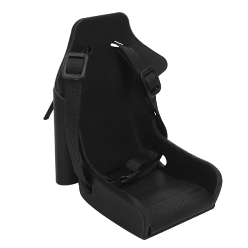 XUXHOU Fahrrad Baby Puppen Träger, Faltbare Puppe Fahrrads Itz Vorne Verstellbarer Riemen Länge Kunststoff Vorne für den Außenbereich (Black) von XUXHOU