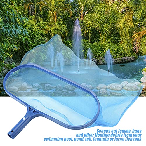 XUXHOU Fine Mesh Blue Plastic Pool Skimmer Net für Mühelose, für Schwimmbad und Teichbesitzer von XUXHOU