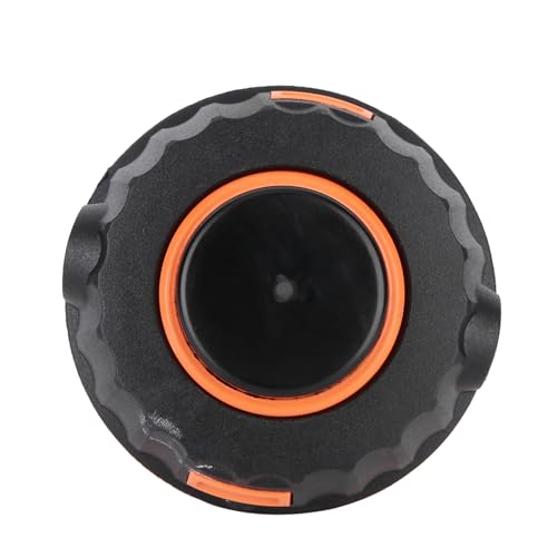 XUXHOU Garden Timmer Timmer Head Professional Manufacturing Easy Installation (Black) von XUXHOU