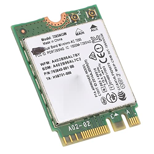 XUXHOU Hochgeschwindigkeit 2,4 G 5G 4,2 Wechselstrom Wireless Modul Modul mit 1200 Mbit/S Laptops NGFF für Leistung, Stecker und Schnelleres Spiel von XUXHOU