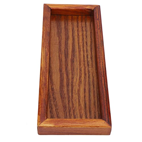 XUXHOU Holz Teebak mit Glatte Oberfläche für Tee, Kaffee, Snacks und Getränke für Küche, Restaurant und Frühstück (20 * 8cm) von XUXHOU