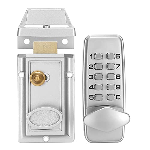 XUXHOU KEYLAS -Eintrag Digitaler Passwort -Türschloss Mini Mechanische Codeschloss für Innen-/Außenverwaltung Verwenden Sie eine Dauerhafte Zinklegierung von XUXHOU
