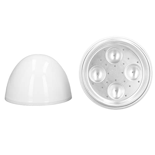 XUXHOU Kompaktes Hartes Ei mit 4 Gekochten Eiern, Schnelles Kochen, Sichere Mikrowellenfunktion, Ideal für das Tägliche Frühstück von XUXHOU