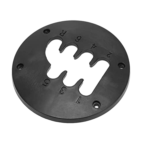 XUXHOU Kurzurlaub Shifter Mid Plate Modification Kit für Th8a - Echtes Feel Gear Upgrade - Einfache Installation ABS Black von XUXHOU