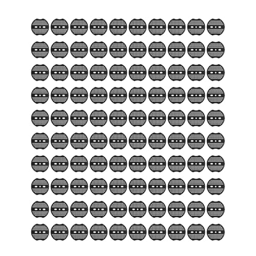 XUXHOU Landschaftsdichtung Robuster Konstruktion 2 Loch Design für Feste Installation 100 Pack (100PCS) von XUXHOU