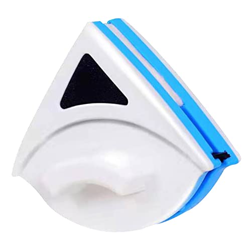 XUXHOU Magnetische Reinigung von Fenstern Dauerte in Einer Blauen Dreiecksform eines Doppelseitigen Glaszeigers für Schiebetüren und Spiegel von XUXHOU