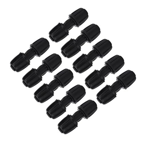 XUXHOU Nachhaltiger Gerades Wasserkontakt Garten Tropfbewässerung Fiting für 16 Mm PE Slange, Einfache Installation Balkon Gartenzubehör, 10pc Pom Connect von XUXHOU