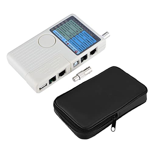 XUXHOU Netzwerkkabel -Tester Tragbarer RJ45 BNC USB LAN -Kabel Tracker Detektor für IT Techniker ABS Material XUXHOU Netzwerkkabel -Tester Tragbarer RJ45 BNC USB LAN -Kabel Tracker Detektor für IT Techniker ABS Material von XUXHOU
