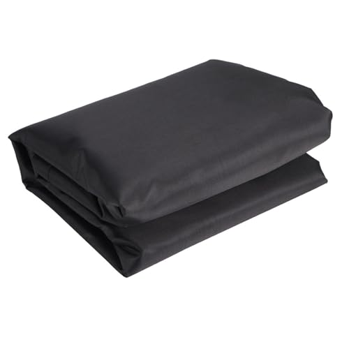 XUXHOU Schwarzer Klappbettbedeckung Nachhaltiger Schutz für den Gebrauch Im Freien Im Freien, Tränenresistente Möbelschutz für den Pool Beach Stuhl, 210d Oxford Stoffmaterial (102*33*104cm) von XUXHOU