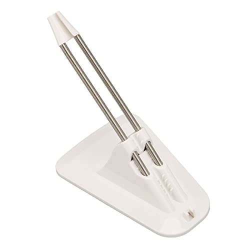 XUXHOU Stylische Maus Koordhouder Anti -Schlupf -Luftwiderstand Maus Kabelhalter Schwarz für Esports Abs Material für Universal (White) von XUXHOU